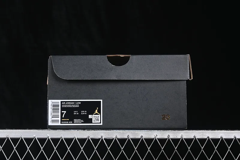 All categories Air Jordan Jordan series basketball shoes Air Jordan 1 Low G version pure original Air Jordan 1 Low AJ1 Joe 1 white gray blue hook low-top retro culture basketball shoes 553558-400
